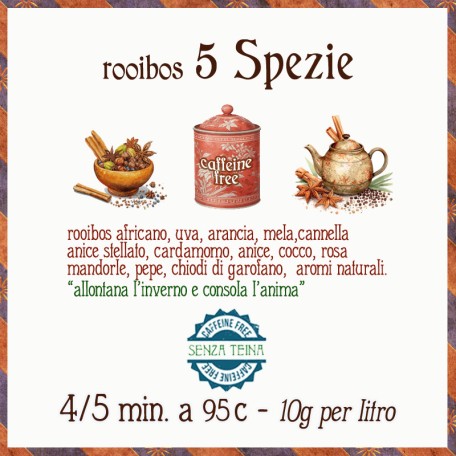 5 Spezie Conf. 75/150/250g