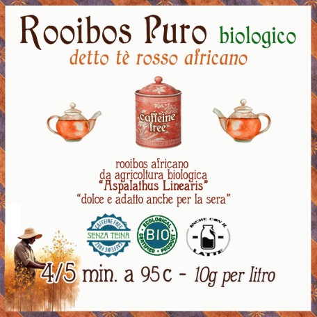 Rooibos Biologico Conf. 75/150/250 g