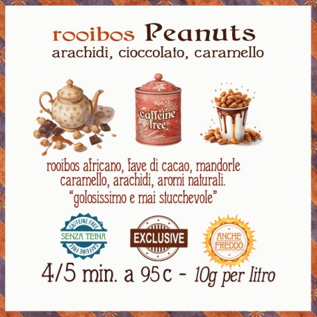 Peanuts - arachidi, cioccolato e caramello Conf. 75/150/250 g