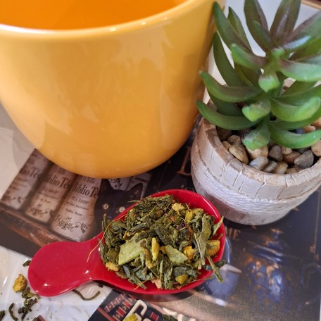 Matcha Reggae - matcha, ananas e curcuma Conf. 75/150/250 g