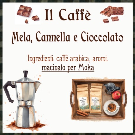 Caffè mela e cannella conf. 100g.