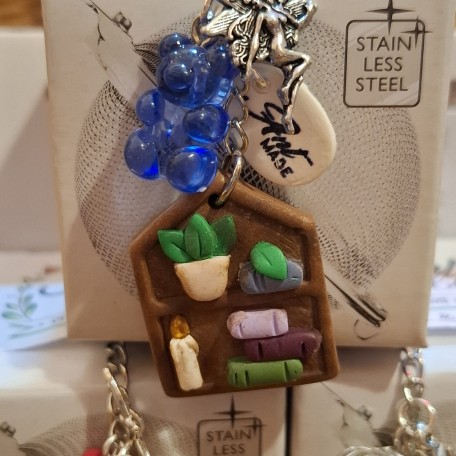 Infusore con decorazione fatta a mano 'la Libreria!'
