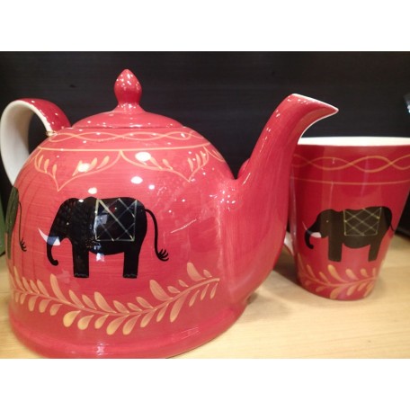 Teiera in ceramica Elefanti 1,9lt